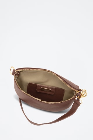Sac bandoulière en cuir Perugino - Marron