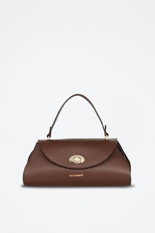 Sac à main en cuir Bardelli - Marron