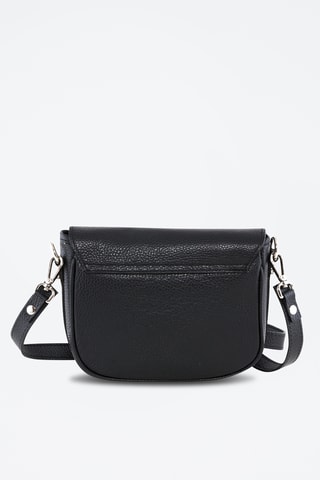 Sac bandoulière en cuir Abano - Noir