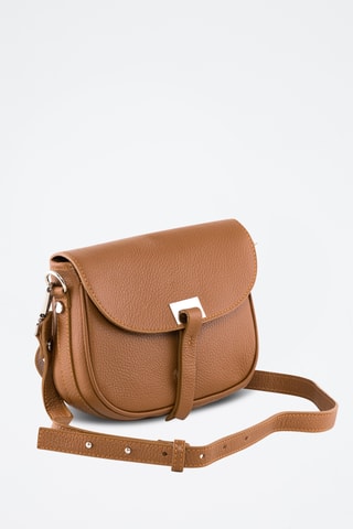 Sac bandoulière en cuir Abano - Marron
