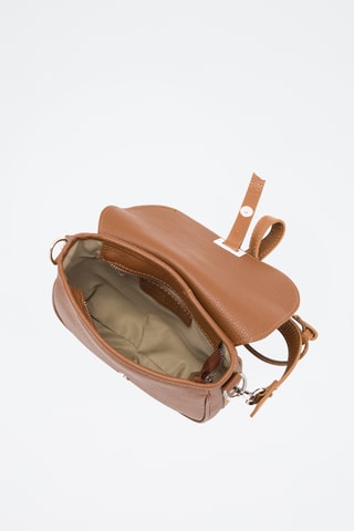 Sac bandoulière en cuir Abano - Marron