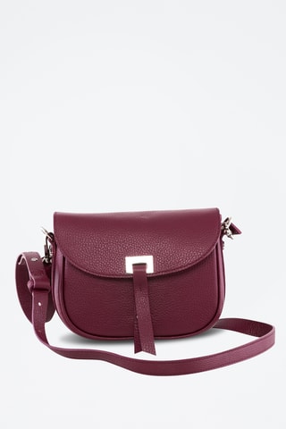 Sac bandoulière en cuir Abano - Rouge