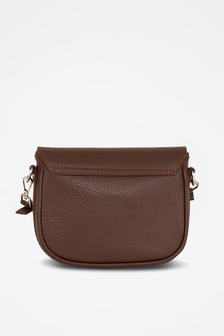 Sac bandoulière en cuir Abano - Marron