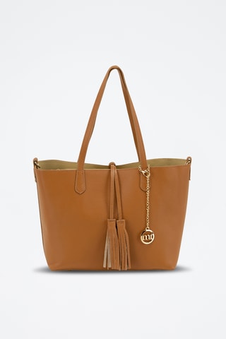 Borsa a spalla in pelle Venosta - Marrone