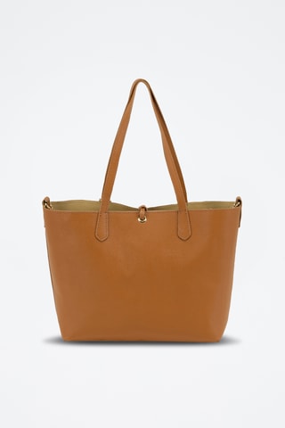 Borsa a spalla in pelle Venosta - Marrone