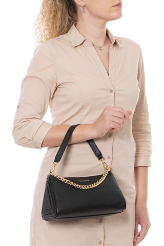 Sac à main en cuir Zumbini - Noir