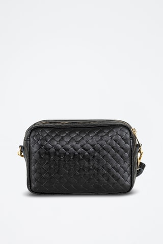 Sac bandoulière en cuir Zavattari - Noir