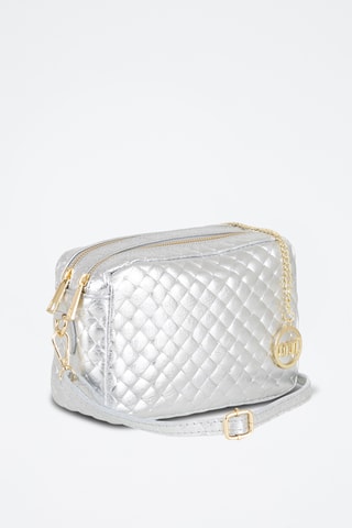 Sac bandoulière en cuir Zavattari - Argenté