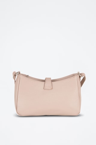 Sac bandoulière en cuir Cuneo - Beige
