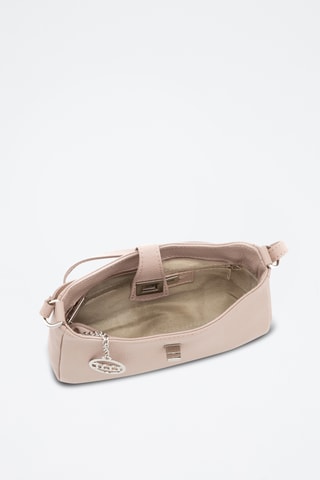 Sac bandoulière en cuir Cuneo - Beige