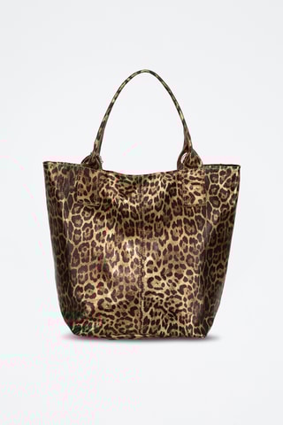 Cabas en cuir Barozzi - Marron