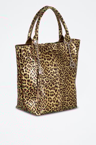 Cabas en cuir Barozzi - Doré