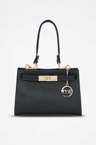 Sac à main en cuir Abano - Noir