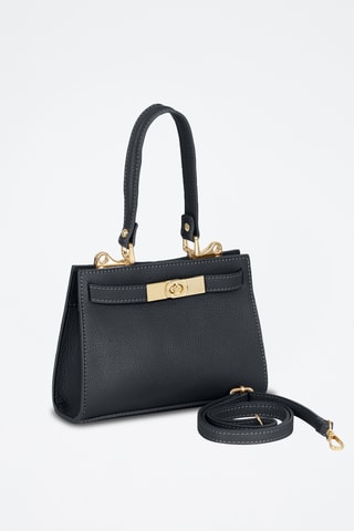 Sac à main en cuir Abano - Noir