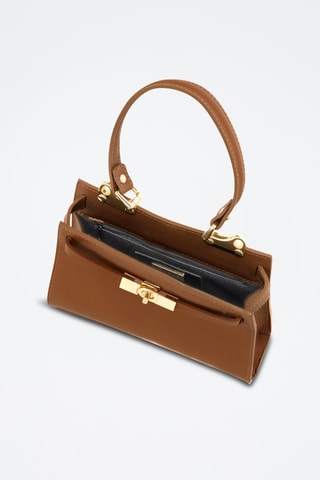 Sac à main en cuir Abano - Marron