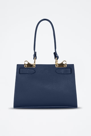 Sac à main en cuir Abano - Bleu