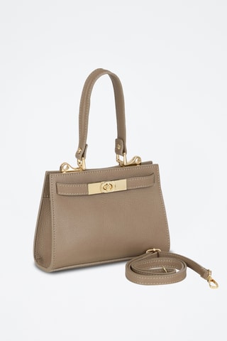 Sac à main en cuir Abano - Taupe