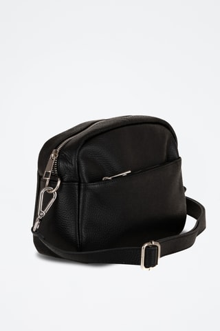 Sac bandoulière en cuir Cascina - Noir