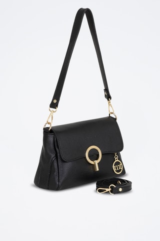 Sac bandoulière en cuir Ciovassino - Noir