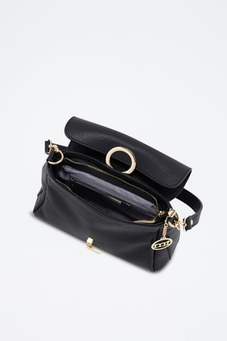 Sac bandoulière en cuir Ciovassino - Noir