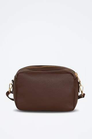 Sac bandoulière en cuir Astolfo - Marron