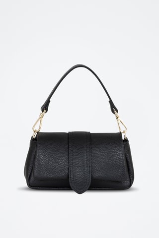 Borsa a spalla in pelle Abano - Nero