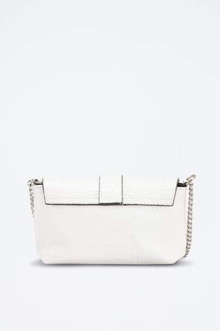 Sac bandoulière en cuir Abano - Blanc