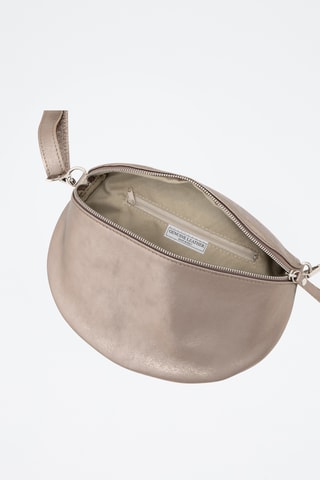 Sac bandoulière en cuir Scaffaiolo - Marron
