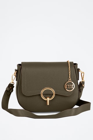 Sac bandoulière en cuir Carracci - Vert