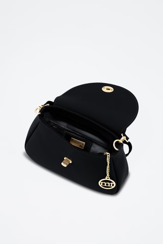 Sac bandoulière en cuir Evaristo - Noir