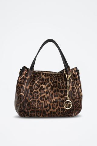 Sac à main en cuir Gioberti - Marron