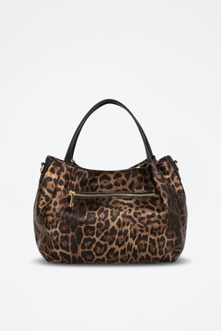 Sac à main en cuir Gioberti - Marron