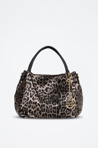 Sac à main en cuir Gioberti - Taupe