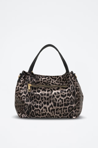 Sac à main en cuir Gioberti - Taupe