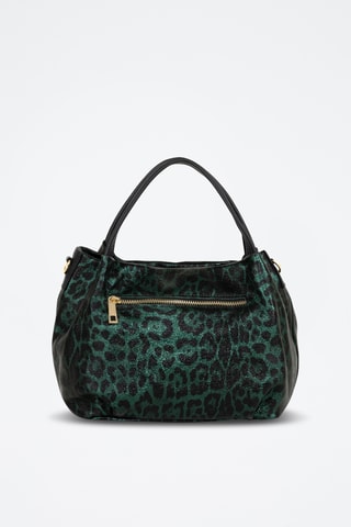 Sac à main en cuir Gioberti - Vert