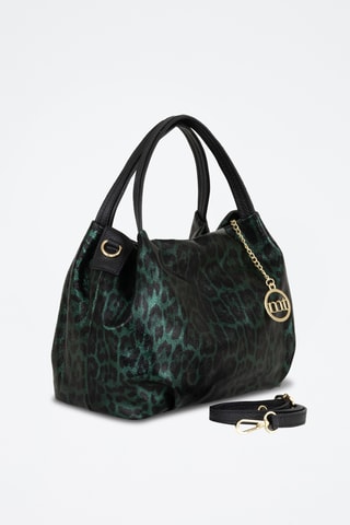 Sac à main en cuir Gioberti - Vert