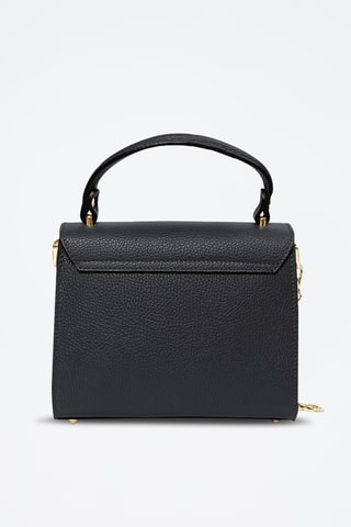 Sac à main en cuir Barzini - Noir