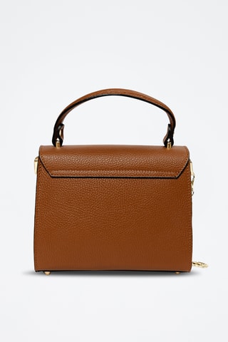 Sac à main en cuir Barzini - Marron