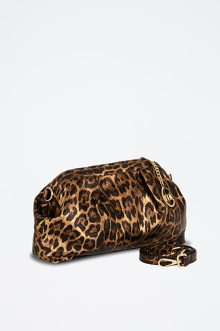 Sac bandoulière en cuir - Marron