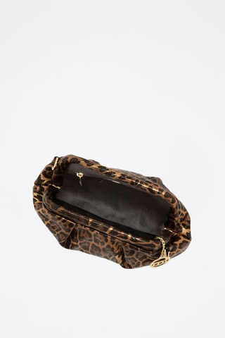 Sac bandoulière en cuir - Marron