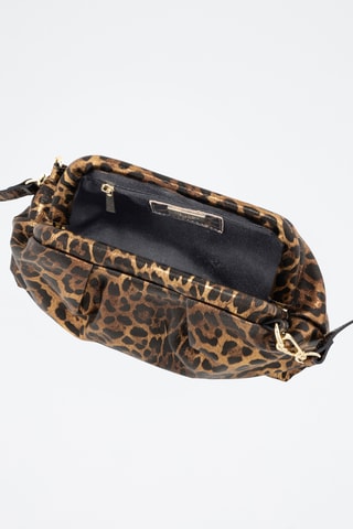 Sac bandoulière en cuir - Marron