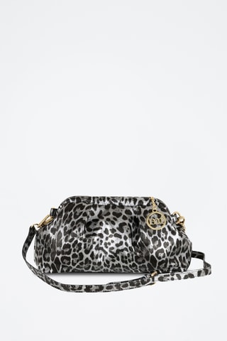 Sac bandoulière en cuir - Argenté