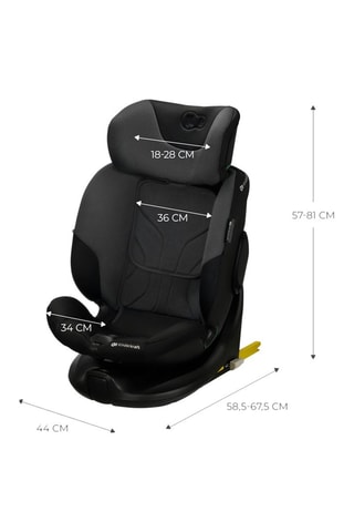 Siège-auto I-FIX - De la naissance à 36 kg - Noir