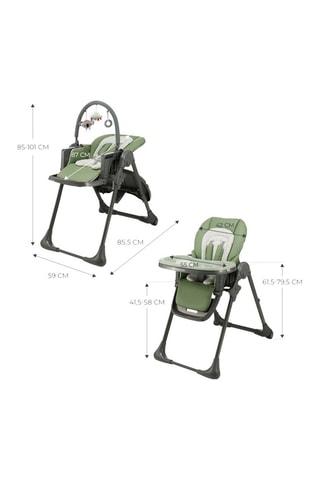 Chaise haute 2 en 1 Tummie - Dès la naissance - Jusqu'à 15 kg