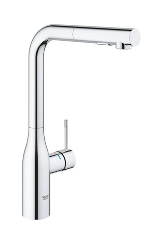 Mitigeur pour évier avec bec tube et douchette extractible - Essence