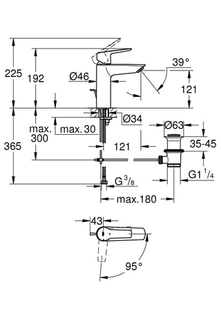 Mitigeur pour lavabo
