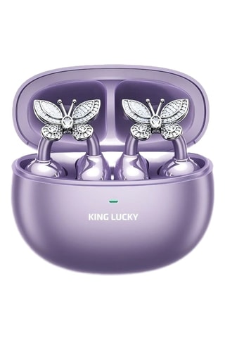 Auriculares sem fio Kinglucky - Violeta