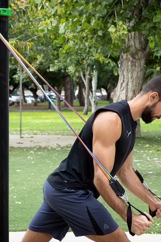 Estação de trações e fitness - 53 x 12,5 x 32 cm