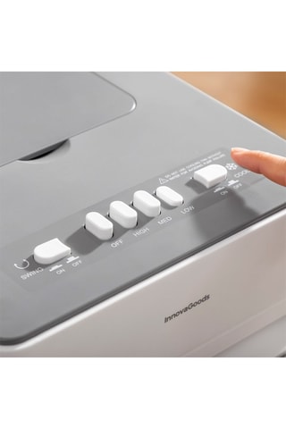 Climatizador evaporativo portável multifunções