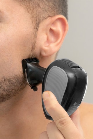 Máquina de barbear elétrica ergonómica recarregável 5 em 1
